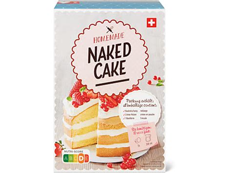 Homemade Backmischung für Naked Cake mit Backform Migros