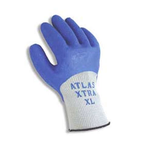 Atlas Fit Gloves W Rubber Full Palm Calolympic Safety