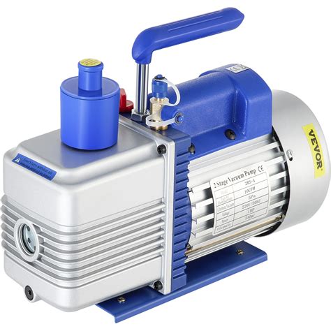 VEVOR Vacuum Pump 10CFM 1 HP Two Stage Rotary Vane Vacuum Pump 220V