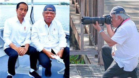 Sosok Pak Bas Menteri Pupr Mendadak Jadi Fotografer Dengan Topi