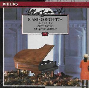 Mozart Brendel Marriner Piano Concertos K Cd New