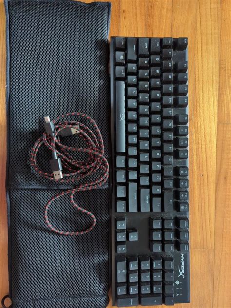 HyperX mechanical keyboard, Computers & Tech, Parts & Accessories, Computer Keyboard on Carousell