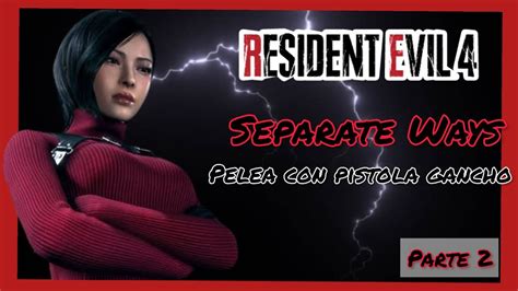 Pistola Gancho Resident Evil Remake Dlc Separate Ways Modo