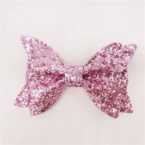 Hairbow Glitter Bow Sparkly Hairbow Etsy Glitter Bow Sparkle Bows