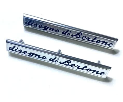 Scritta Logo Stemma Badge Disegno Di Bertone Alfa Romeo Giulia Gt