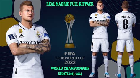 New Real Madrid Full Kitpack World Championship Badge Update