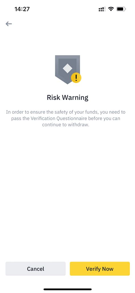 Binance Withdrawal Anti Scam Measures Binance Support