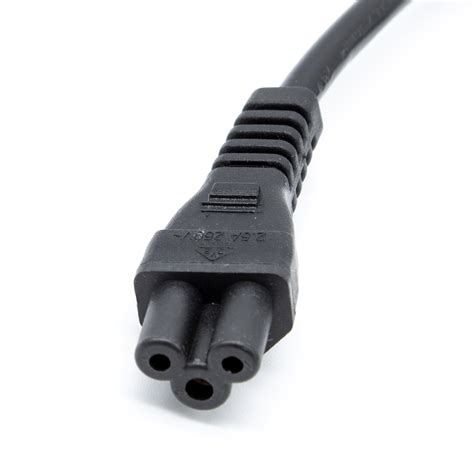 Cable Alimentacion Trebol Iec C M Negro