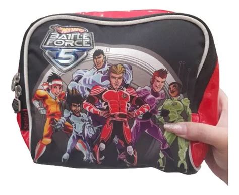 Lancheira Térmica Hot Wheels Force Infantil Pote Garrafa MercadoLivre