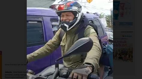 Mudik Ariel Naiki Motor Bebek Termahal Di Indonesia