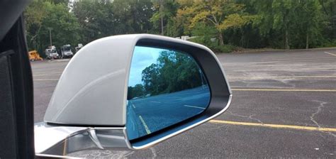 Convex Wide Angle Side Mirror Glass Replacements For Tesla Model 3 2017 ...