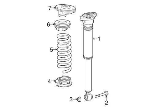 Genuine Mercedes Shock Absorber Nut Mercedes