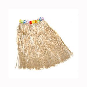 Buy Imitation Raffia Hula Skirt W Colorful Flower Waistband Cappels