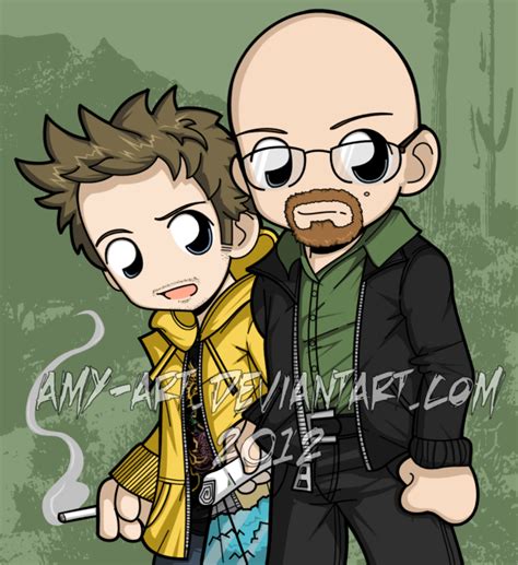 Breaking Bad - Walter and Jesse by amy-art on DeviantArt