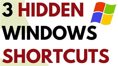 Hidden Windows Shortcuts Save A Lot Of Time Using These Windows