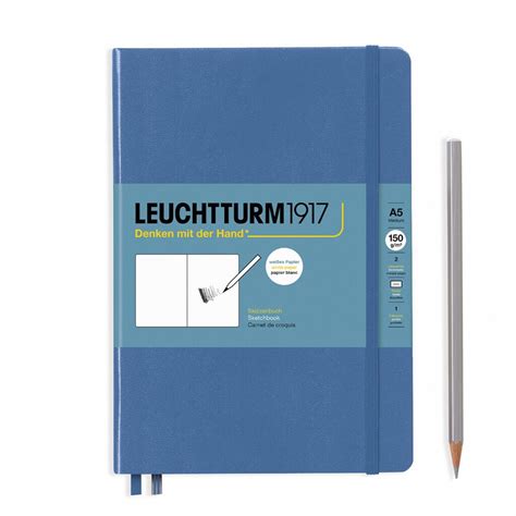 Leuchtturm 1917 Sketchbook A5 Denim Tudos