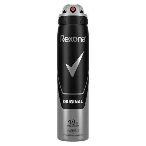 Buy Rexona Men Antiperspirant Aerosol Deodorant Original 250ml Online At Chemist Warehouse®