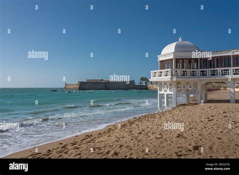 La Caleta Beach Balneario De La Palma Building And Castle Of Santa