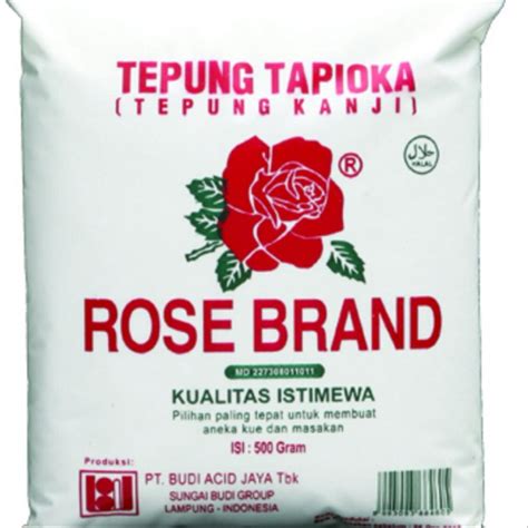 Jual Tepung Kanji Tapioka Rose Brand 500 Gram Di Lapak Jago Shop Agusco