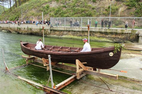 Replica Chocolate Whaling Boat Makes Maiden Voyage Madrid Metropolitan