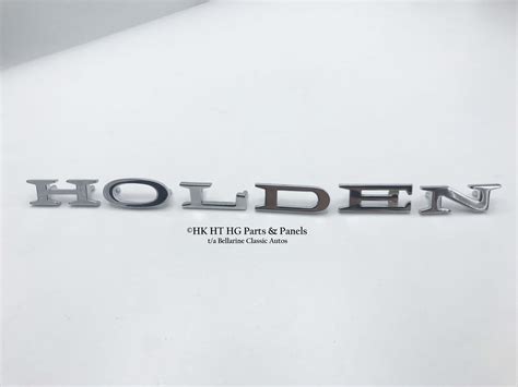 Holden Ht Bonnet Letter Badges Hk Ht Hg Parts And Panels