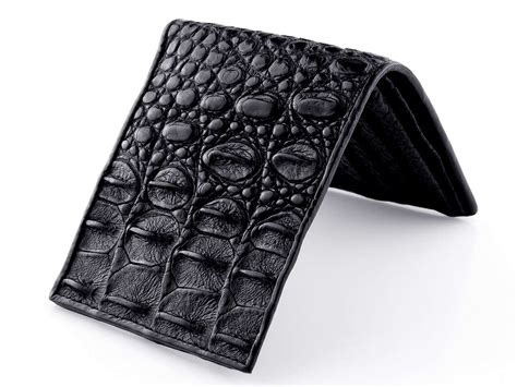 Crocodile Leather Wallet Mens Classic Wallet Real Mens Wallets