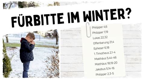 Bibelverse Ber F Rbitte Im Winter Bibel Center Breckerfeld