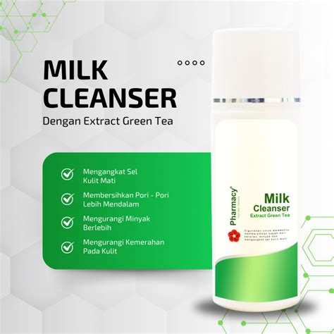 Jual Pharmacy Susu Pembersih Dengan Extract Green Tea Semua Jenis Kulit