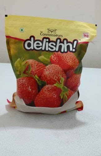 A Grade Strawberry Packaging Size 1Kg Packaging Type Pouches At Rs