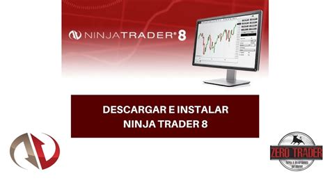 Descargar E Instalar Ninja Trader 8 YouTube