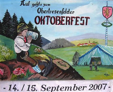 Bilder Rund Um Das Oktoberfest 2007 Plakat Wiesn