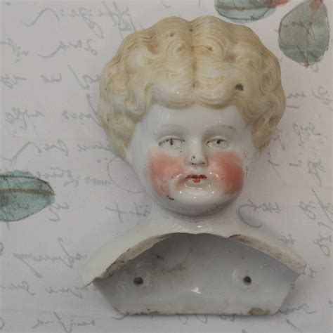 Porcelain Doll Head Etsy