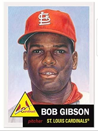 Amazon 2020 Topps The MLB Living Set 354 Bob Gibson St Louis