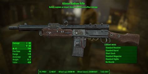 Fallout 4 Most Powerful Unique Weapons