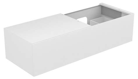 Keuco Edition 11 Vanity Unit 31166 1 Pot And Pan Drawer 1400 X 350 X