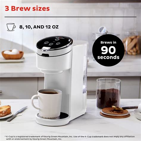 Instant Pot Solo Single Serve Coffee Maker Ground K Cup Pod Brewer