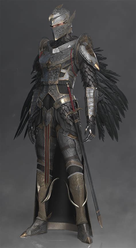 Queen Of Crows Philipp Teichrieb 3d Art 2019 Art Armor Concept