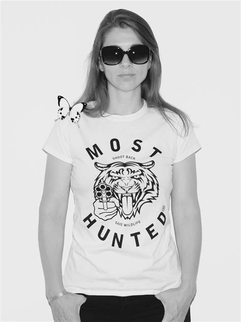 White Tiger T-shirt Women – MOST HUNTED