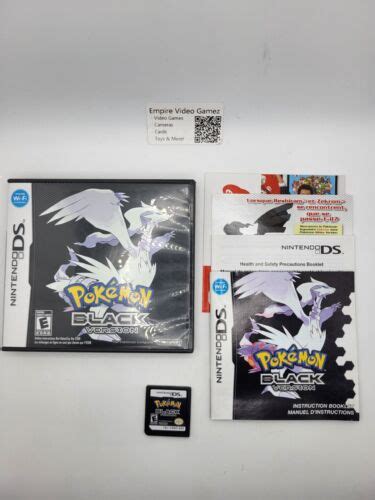 Pok Mon Black Version Nintendo Ds Complete Cib Tested