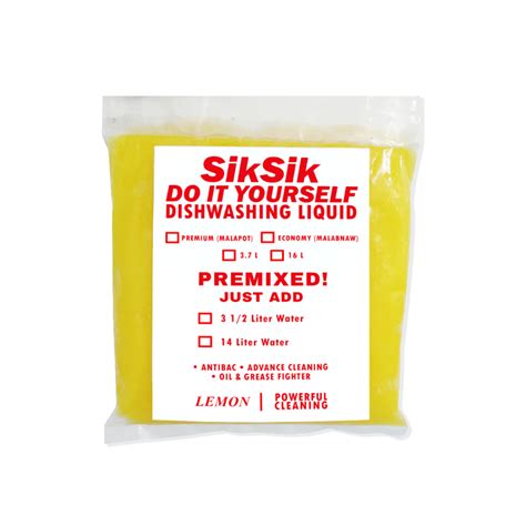 SIK SIK DIY Dishwashing Liquid Kit 3 7L 16L Yield Easy Mix