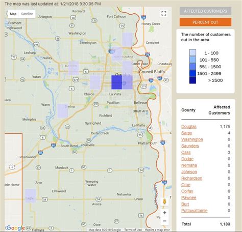 Oppd Power Outage Map - Allina Madeline