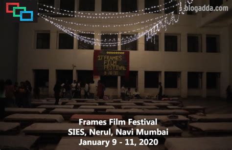 Frames Film Festival - SIES College, Nerul - Undergraduate Film Festival