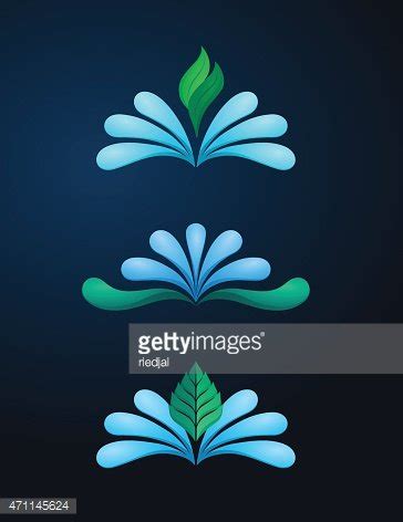 Spring Water Logo Template Stock Clipart | Royalty-Free | FreeImages