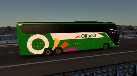 ETS 2 Mod Bus 1 51 Marcopolo G8 Oltursa Ruta Arequipa Lima