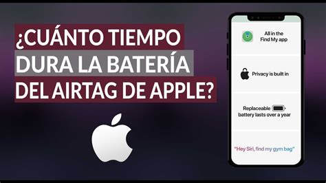 Cu Nto Tiempo Dura La Bater A Del Airtag De Apple Youtube