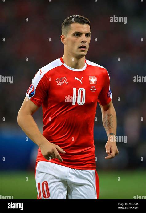 Granit Xhaka, Switzerland Stock Photo - Alamy