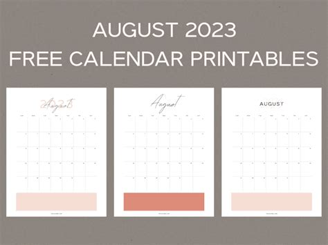 August Calendars 2024 Anjahome