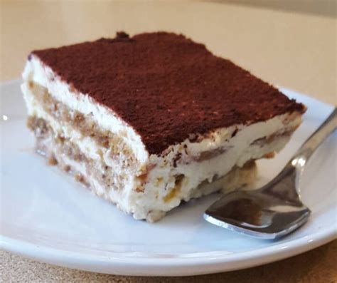 Tiramisu Goloso Panna E Mascarpone Dolce Ricetta Senza Uova Cucinare