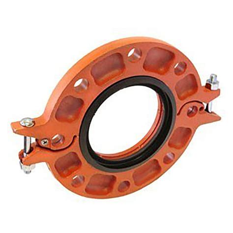 Anvil Fig 7012 Gruvlok® Flange Wepdm Gasket Ductile Iron Ptd Orange John M Ellsworth Co Inc