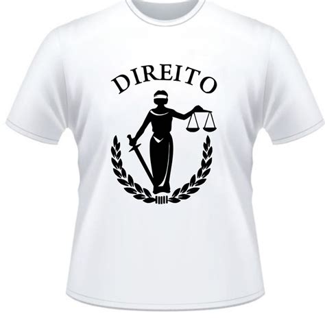 Camiseta Unissex Curso Direito Elo Produtos Especiais